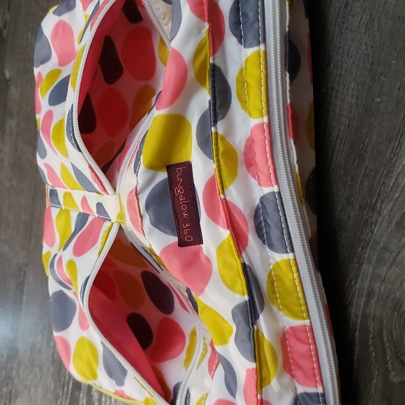 Bungalow 360 Polka Dot Crossbody Pocketed Messenger Bag - Picture 7 of 12